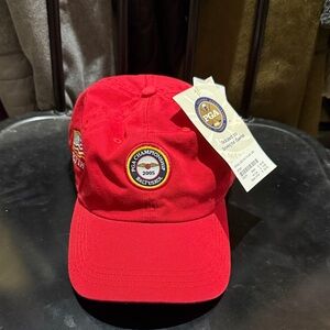 NWT 2005 PGA Championship Baltusrol - Cap/Hat - Strapback - Patch Logo - Red